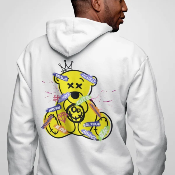 Streetwear Smile Bear Hoodie