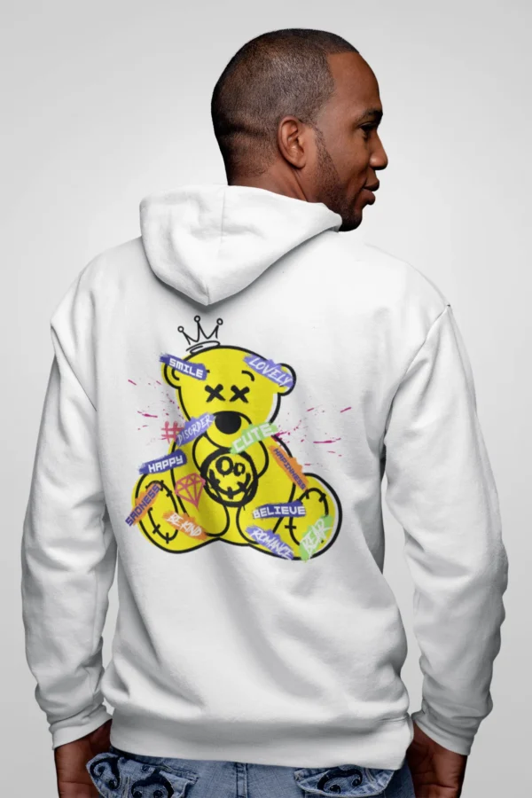 Streetwear Smile Bear Hoodie