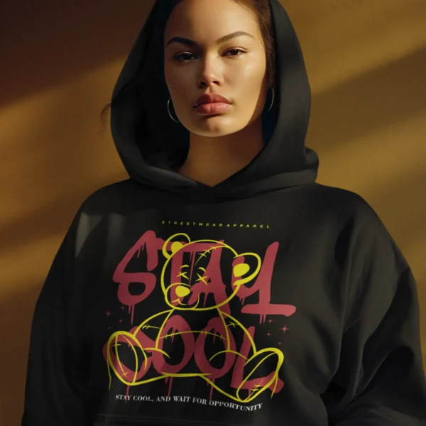 Streetwear Stay Cool 2 Bear Hoodie
