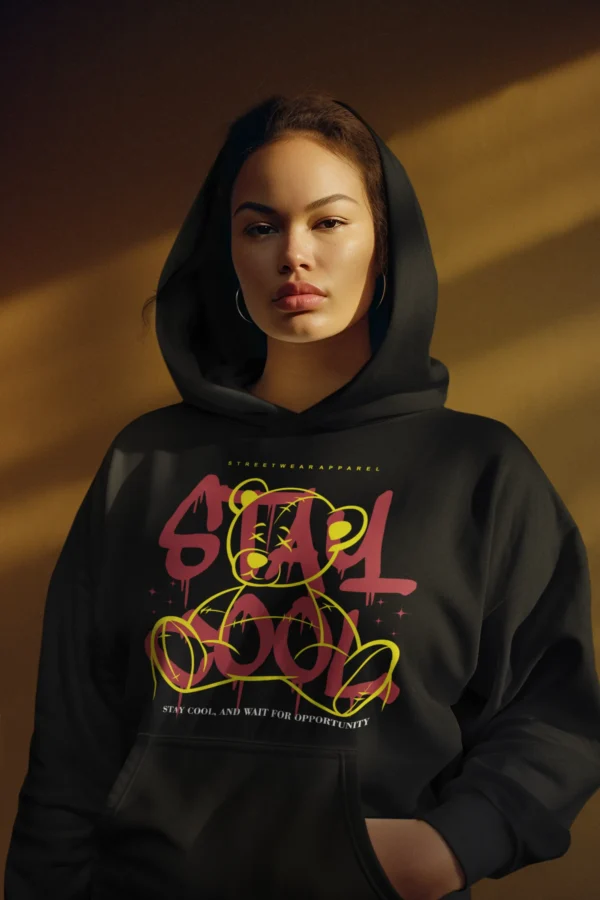 Streetwear Stay Cool 2 Bear Hoodie