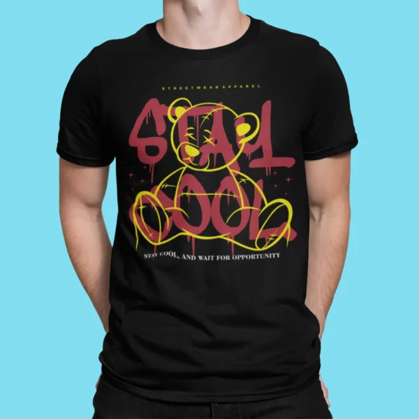 Streetwear Stay Cool 2 Bear T-Shirt