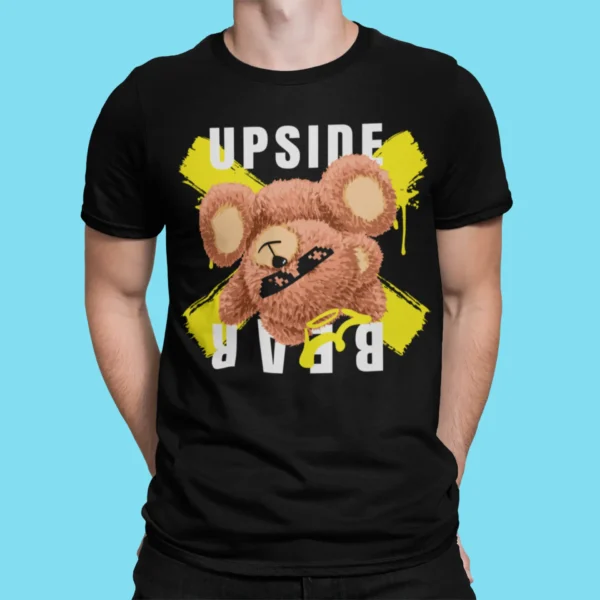 Streetwear Upside Bear T-Shirt