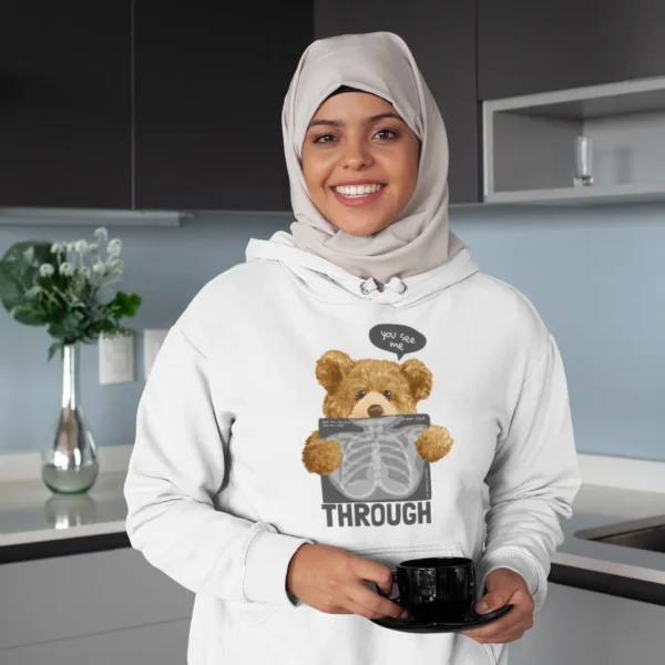 Streetwear You See Mee Bear Hoodie