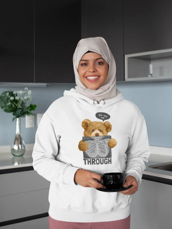 Streetwear You See Mee Bear Hoodie