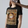 Anime One Piece Luffy Wanted T-Shirt
