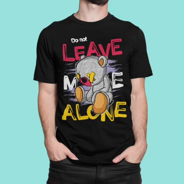Streetwear Bear Do Not Leave T-Shirt