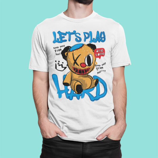 Streetwear Bear Lets Play T-Shirt