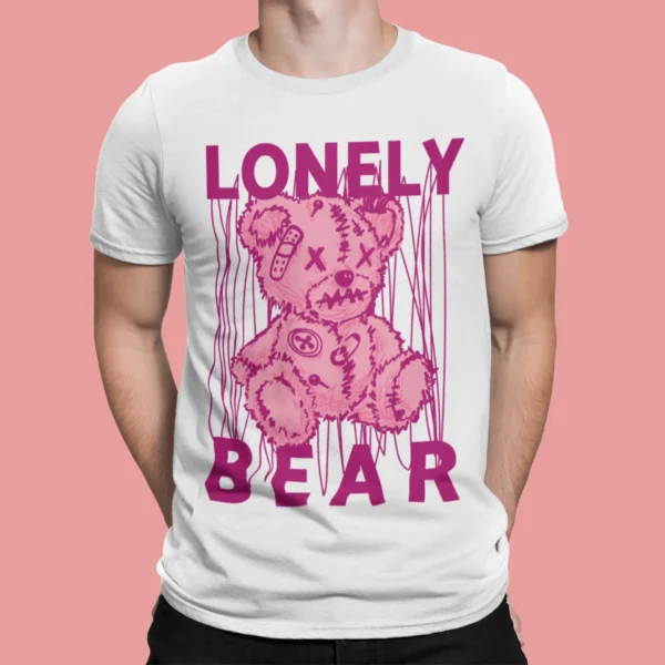 Streetwear Bear Lonely Bear T-Shirt