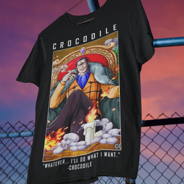 Anime One Piece Crocodile T-Shirt