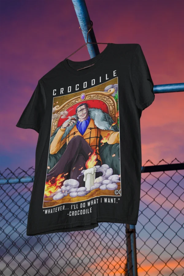 Anime One Piece Crocodile T-Shirt