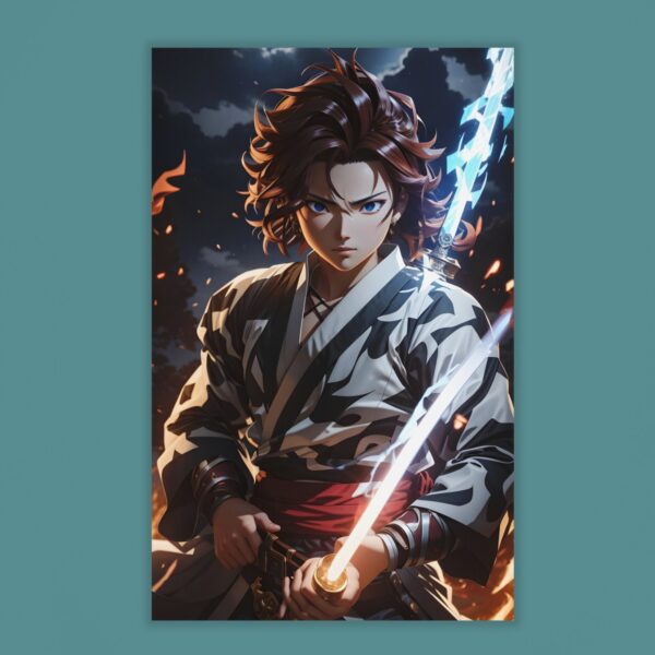art print tanjiro