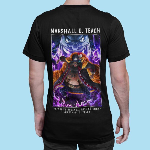 Anime One Piece Marshall D. Teach T-Shirt