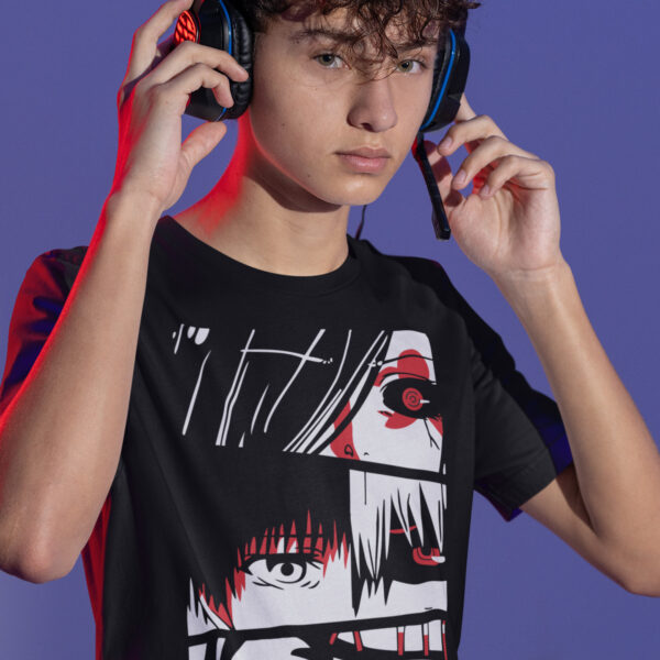 A Tokio Ghoul characters t-shirt