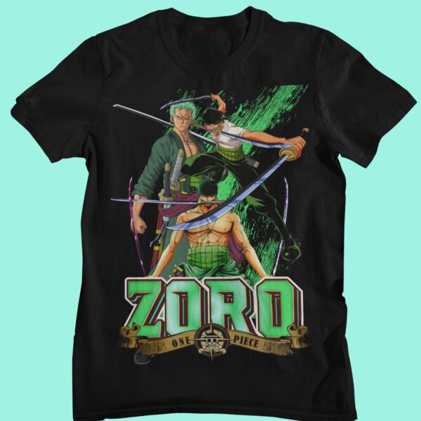 Anime One Piece Zoro 4 T-Shirt