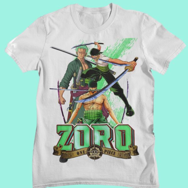 Anime One Piece Zoro 4 T-Shirt