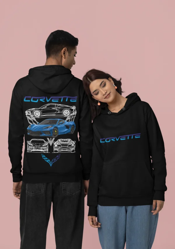 Chevrolet Corvette Car Hoodie