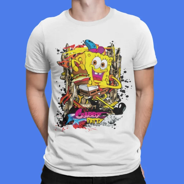 Graffiti Crabby Patty T-Shirt