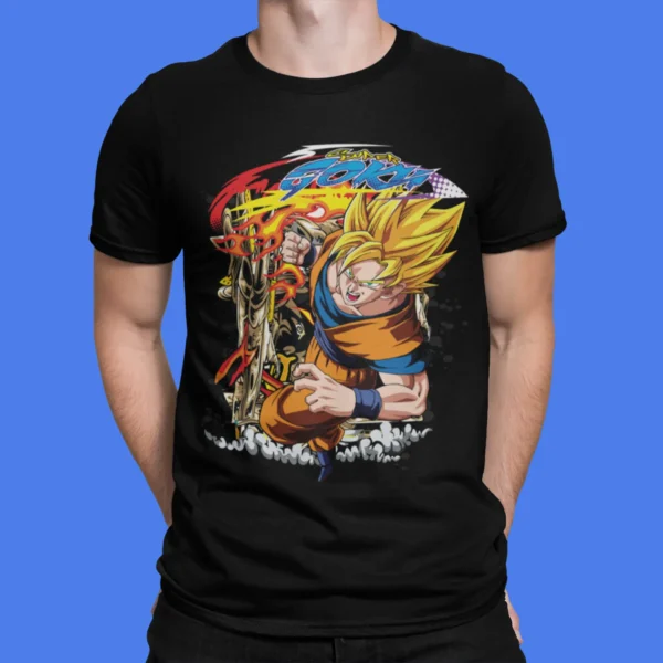Graffiti Dragon Ball Goku T-Shirt