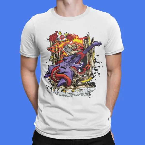 Graffiti Guitar T-Shirt