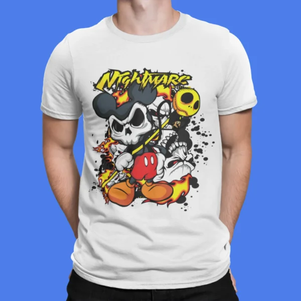 Graffiti Mickey Nightmare T-Shirt