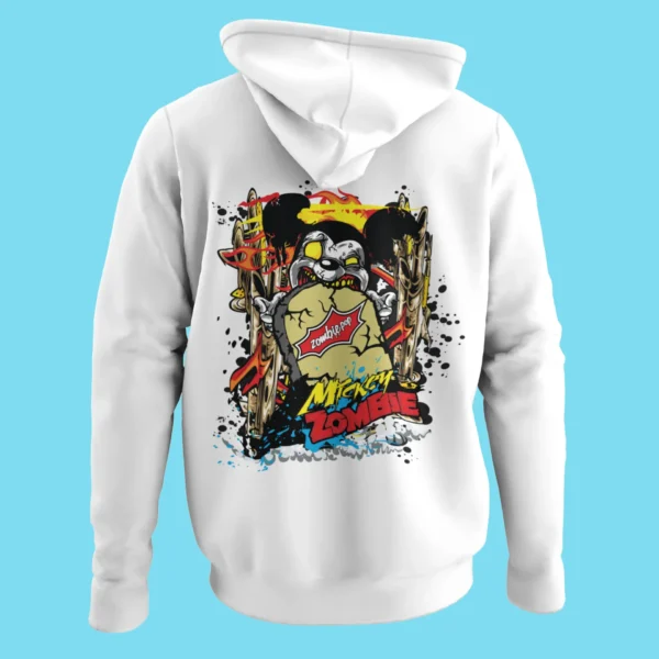 Graffiti Mickey Zombie Hoodie