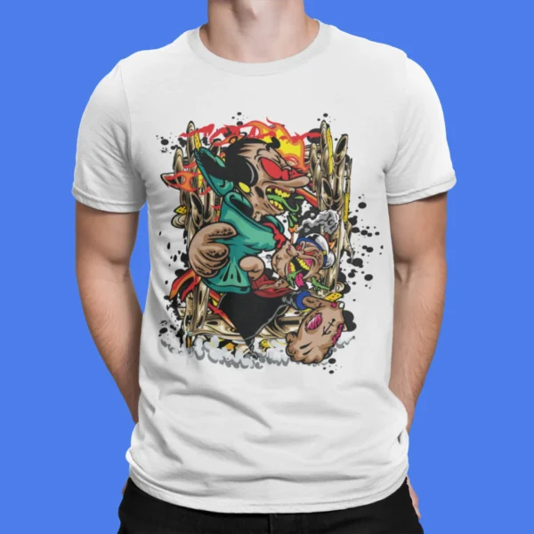 Graffiti Popeye T-Shirt