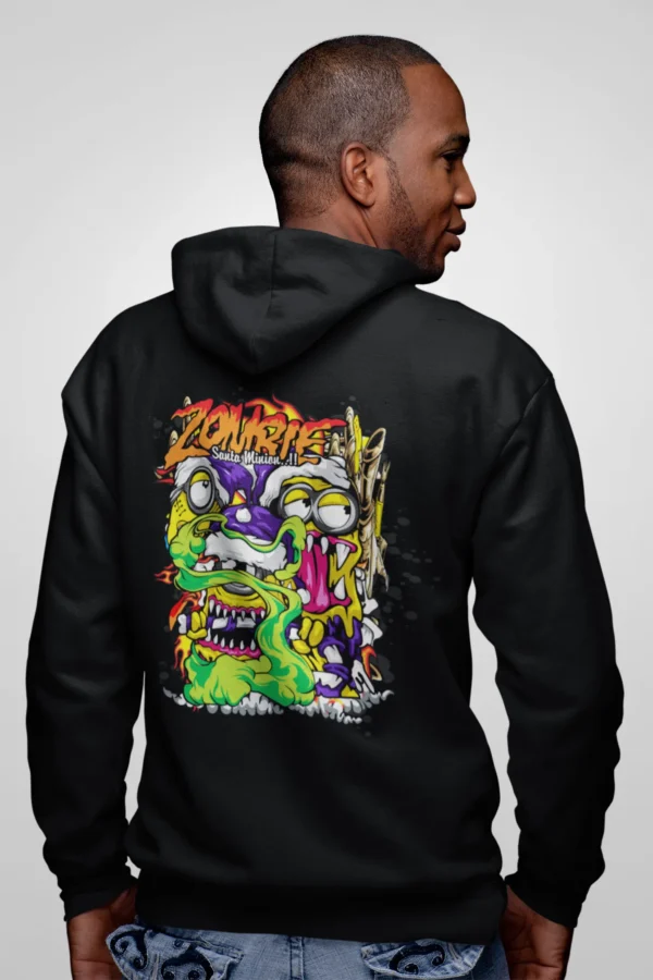 Graffiti Santa Minion Hoodie Graffiti Santa Minion Hoodie