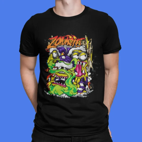 Graffiti Santa Minion T-Shirt