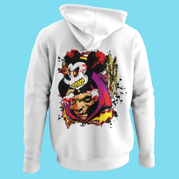 Graffiti Scary Mickey Hoodie