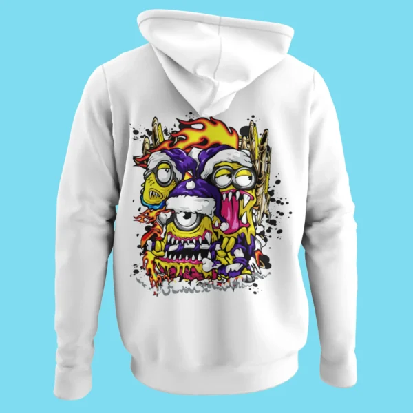 Graffiti Scary Minion Hoodie