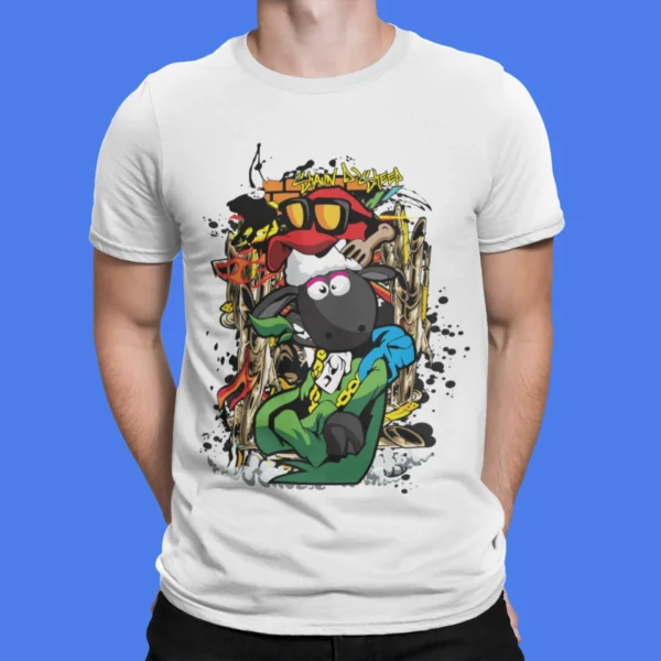 Graffiti Shawn Sheep T-Shirt