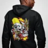 Graffiti Skate Skeleton Hoodie