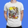 Graffiti Skate Skeleton T-Shirt
