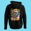Graffiti Skull On Fire 2 Hoodie Graffiti Skull On Fire 2 Hoodie