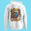 Graffiti Skull On Fire 2 Hoodie 2 Graffiti Skull On Fire 2 Hoodie