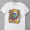 Graffiti Skull On Fire 2 T-Shirt2 Graffiti Skull On Fire 2 T-Shirt