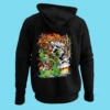 Graffiti Skull On Fire 3 Hoodie2 Graffiti Skull On Fire 3 Hoodie