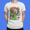 Graffiti Skull On Fire 3 T-Shirt Graffiti Skull On Fire 3 T-Shirt