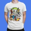 Graffiti Skull On Fire 4 T-Shirt Graffiti Skull On Fire 4 T-Shirt