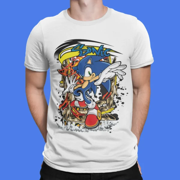 Graffiti Sonic T-Shirt