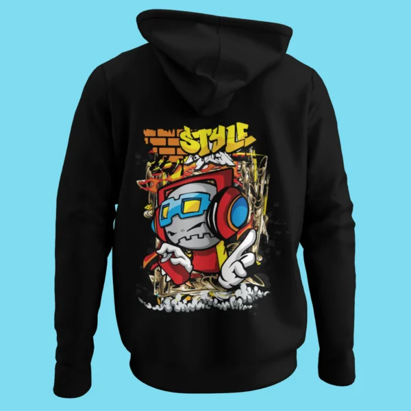 Graffiti Style Hoodie