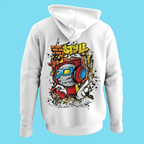 Graffiti Style Hoodie