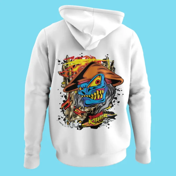 Graffiti Zombie Killer Hoodie