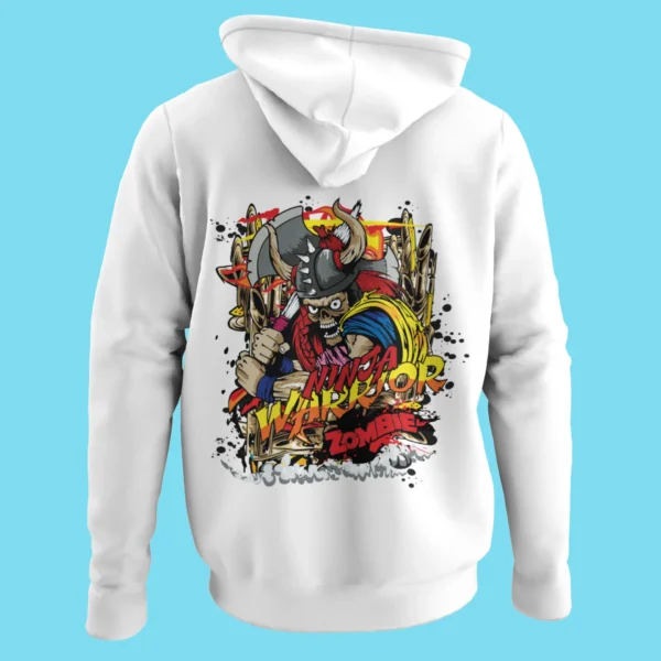 Graffiti Zombie Warrior Hoodie