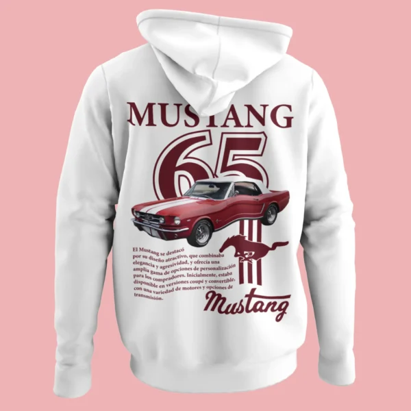 Mustang 65 Car Hoodie