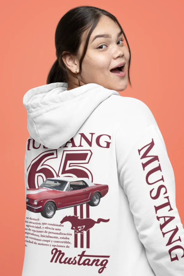Mustang 65 Car Hoodie