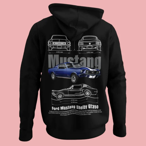 Mustang GT Car 3 Hoodie
