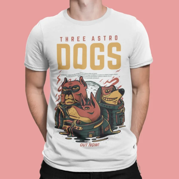 Streetwear Astro Dog Urban T-shirt