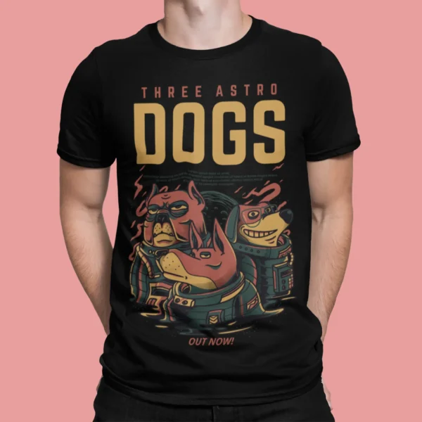 Streetwear Astro Dog Urban T-shirt