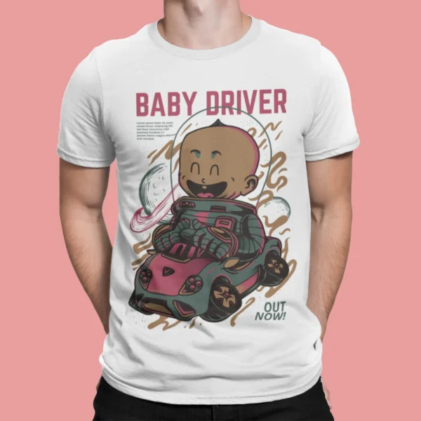 Streetwear Baby Driver Urban T-shirt
